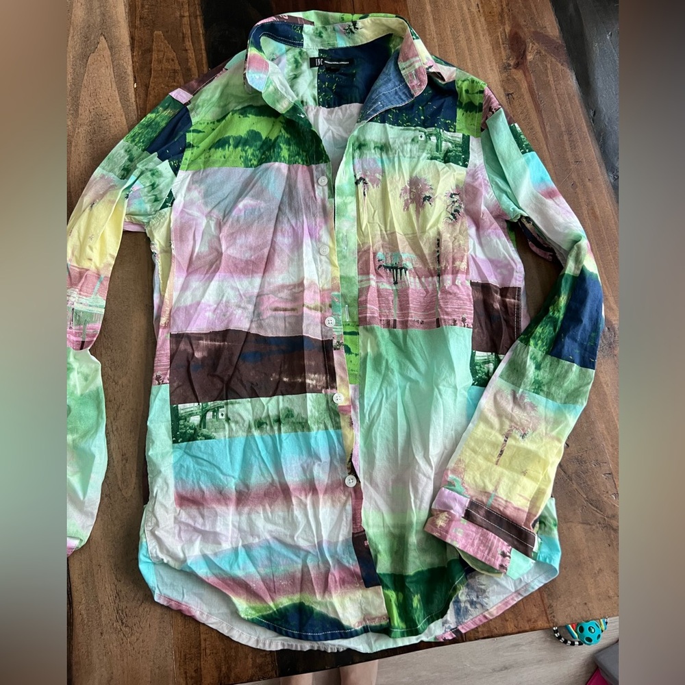 INC men’s button down
